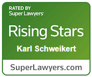 Rated By Super Lawyers | Rising Stars Karl Schweikert | SuperLawyers.com